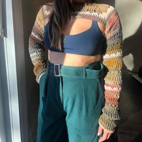 Handmade crochet shrug - Picture 3 of 5